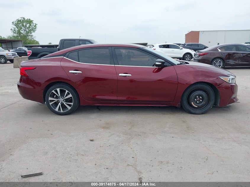 2016 NISSAN MAXIMA VIN: 1N4AA6AP2GC408188