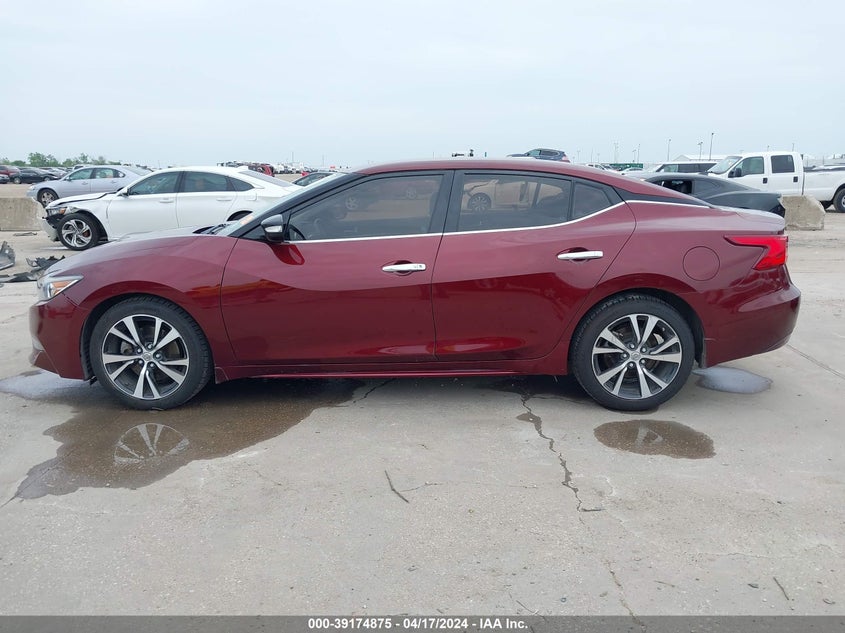 2016 NISSAN MAXIMA VIN: 1N4AA6AP2GC408188
