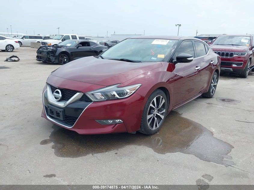 2016 NISSAN MAXIMA VIN: 1N4AA6AP2GC408188