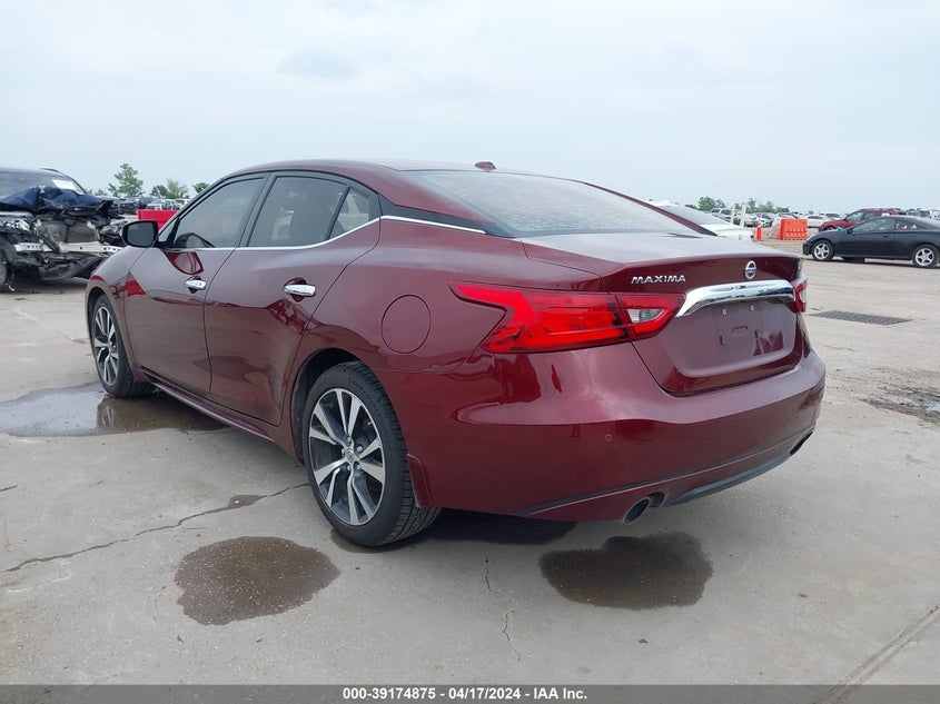 2016 NISSAN MAXIMA VIN: 1N4AA6AP2GC408188
