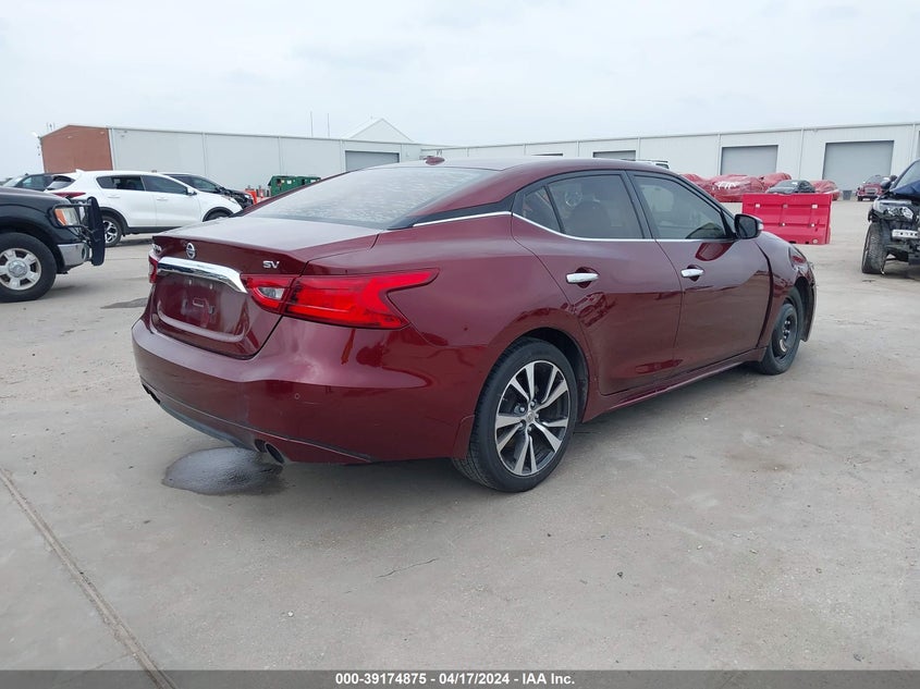 2016 NISSAN MAXIMA VIN: 1N4AA6AP2GC408188
