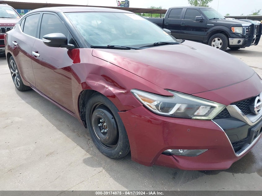2016 NISSAN MAXIMA VIN: 1N4AA6AP2GC408188