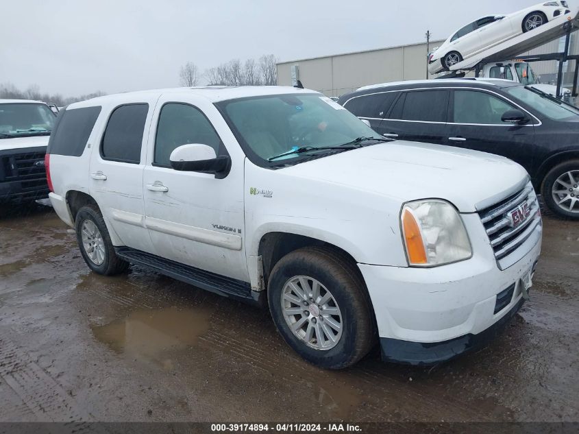 1GKFC13598R202782 2008 GMC Yukon Hybrid