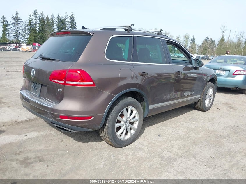 2013 VOLKSWAGEN TOUAREG VR6 SPORT - WVGEF9BPXDD009480