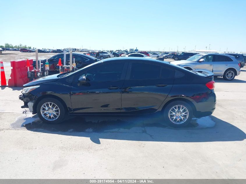 2017 Chevrolet Cruze Ls Auto VIN: 1G1BC5SM3H7111621 Lot: 39174954