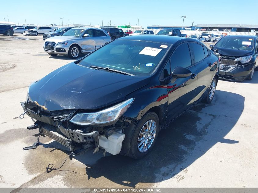 2017 Chevrolet Cruze Ls Auto VIN: 1G1BC5SM3H7111621 Lot: 39174954