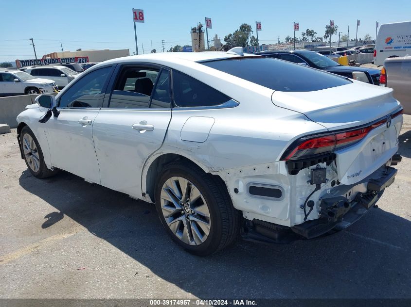 2023 Toyota Mirai Xle VIN: JTDAAAAA6PA009627 Lot: 39174957