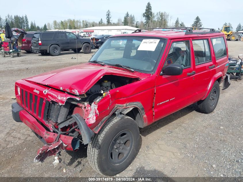 1999 Jeep Cherokee Classic/Sport VIN: 1J4FT68S4XL604177 Lot: 39174979