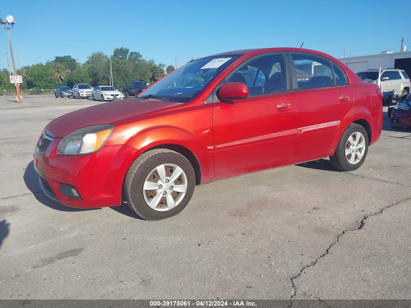 2010 KIA RIO VIN: KNADH4A32A6664712