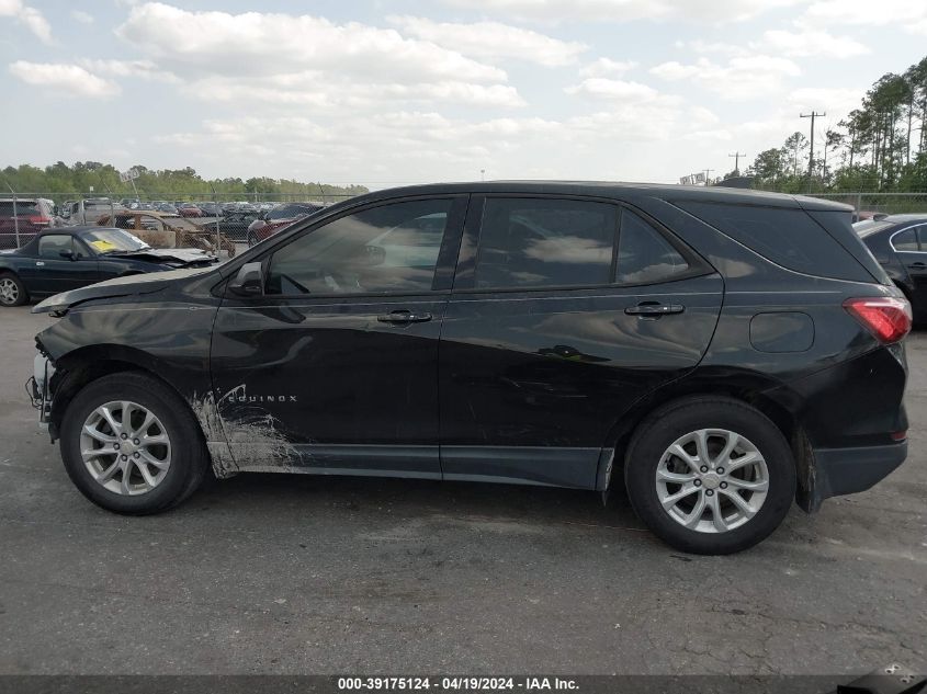 2019 Chevrolet Equinox Ls VIN: 2GNAXHEV8K6112498 Lot: 39175124