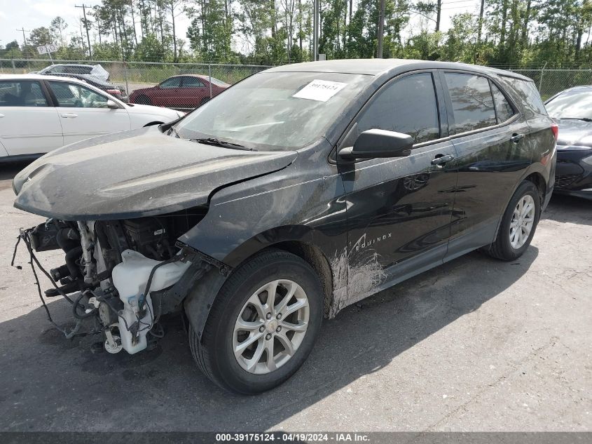 2019 Chevrolet Equinox Ls VIN: 2GNAXHEV8K6112498 Lot: 39175124