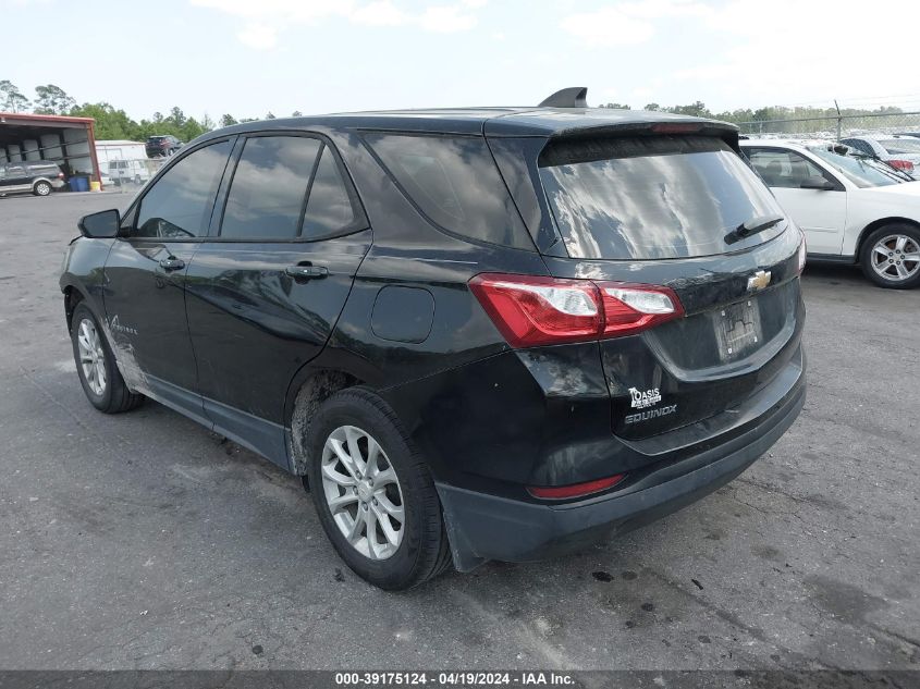 2019 Chevrolet Equinox Ls VIN: 2GNAXHEV8K6112498 Lot: 39175124