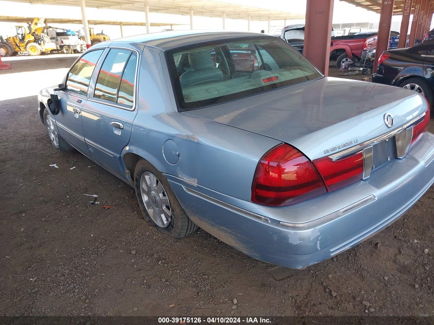 2003 Mercury Grand Marquis Ls VIN: 2MEFM75W73X702096 Lot: 39175126