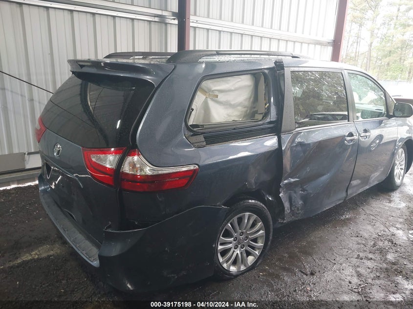 VIN 5TDYZ3DC7HS872571 2017 TOYOTA SIENNA XLE 8 PASSENGER