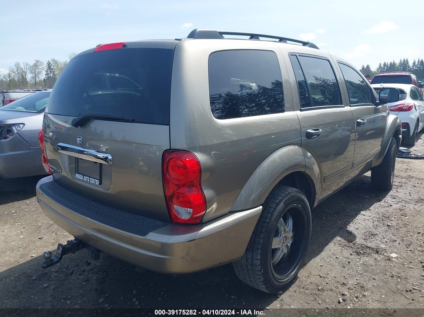 2005 Dodge Durango Slt VIN: 1D4HB48N75F596414 Lot: 39175282