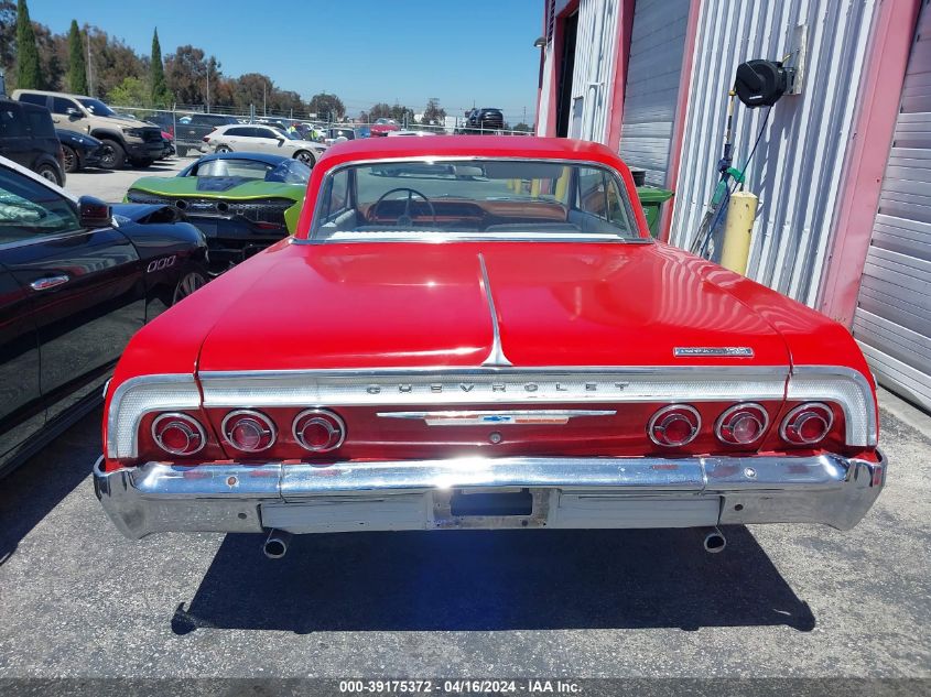 1964 Chevrolet Impala Ss VIN: 41447T223389 Lot: 39175372