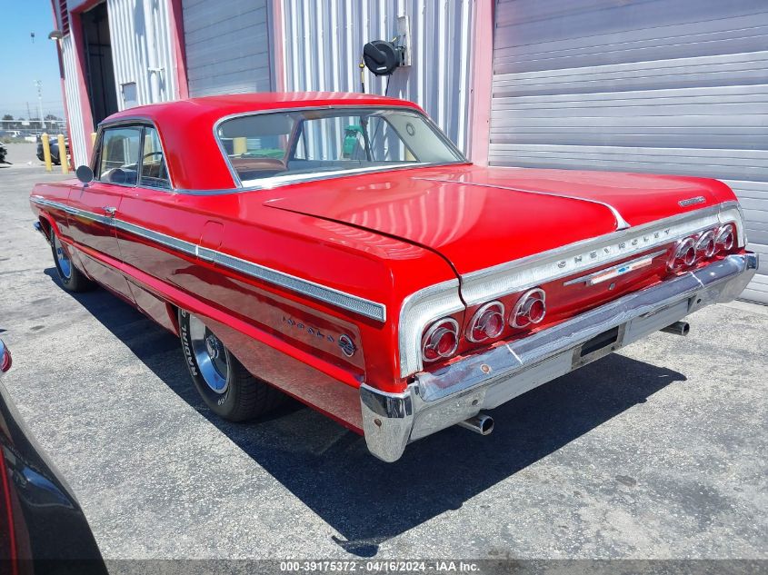 1964 Chevrolet Impala Ss VIN: 41447T223389 Lot: 39175372