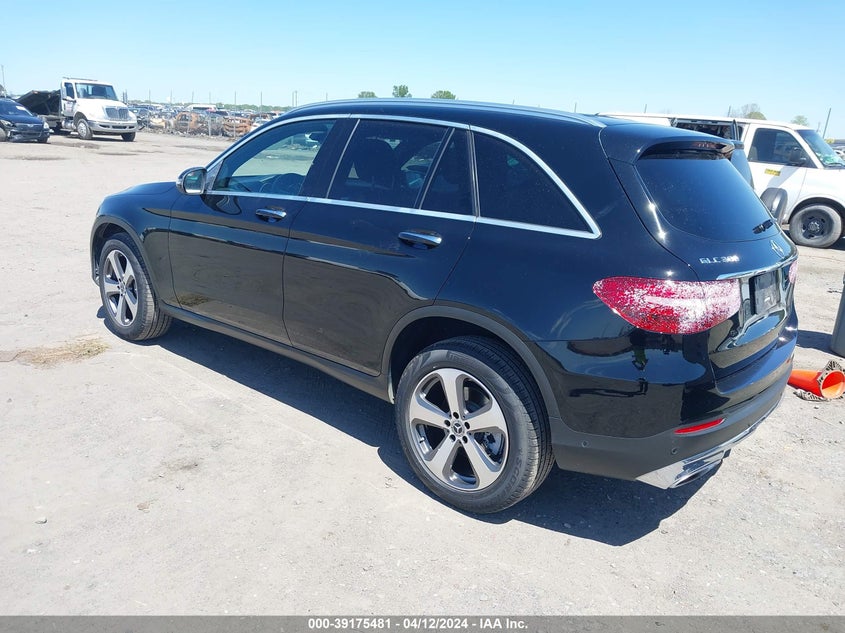 2019 Mercedes-Benz Glc 300 VIN: WDC0G4JB2KV139355 Lot: 39175481
