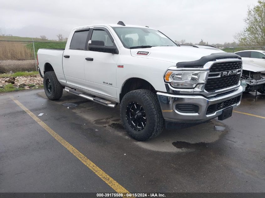 2022 Ram 2500 Big Horn 4X4 6'4 Box VIN: 3C6UR5DJ9NG263184 Lot: 39175589