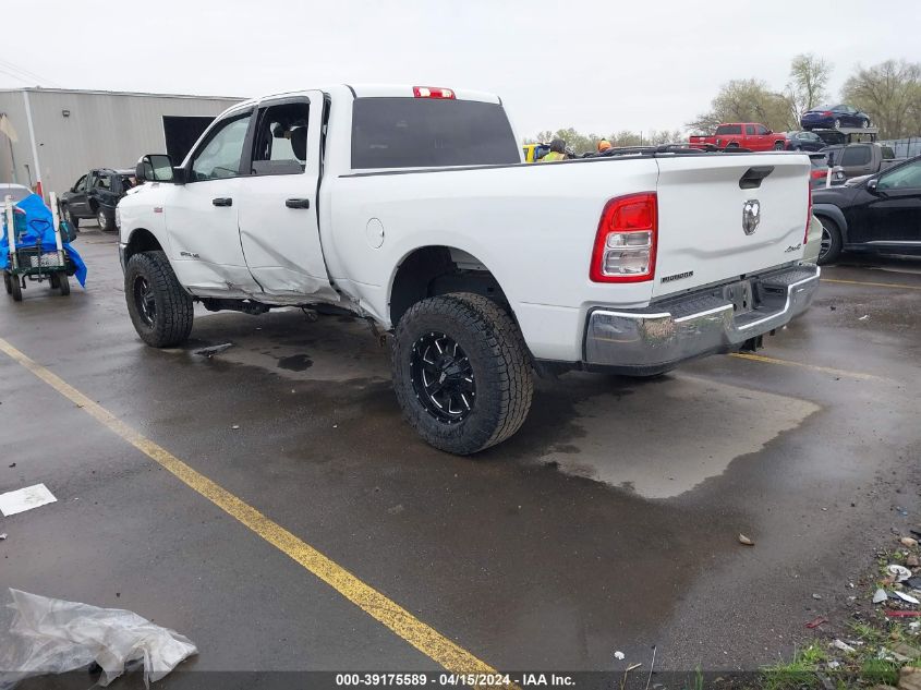 2022 Ram 2500 Big Horn 4X4 6'4 Box VIN: 3C6UR5DJ9NG263184 Lot: 39175589