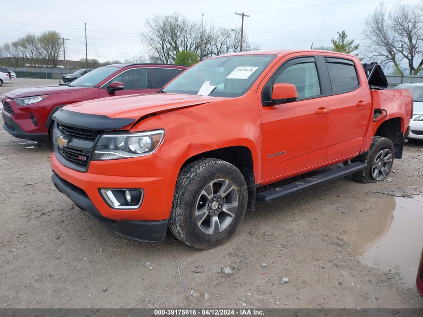 VIN 1GCGTDEN3K1133253 2019 CHEVROLET COLORADO Z71