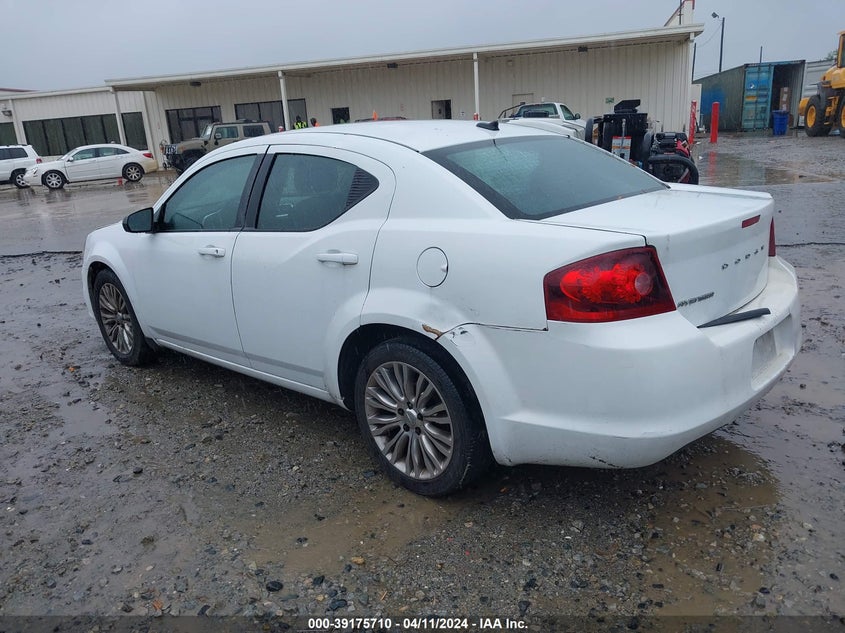 2013 DODGE AVENGER SE - 1C3CDZAB9DN681424