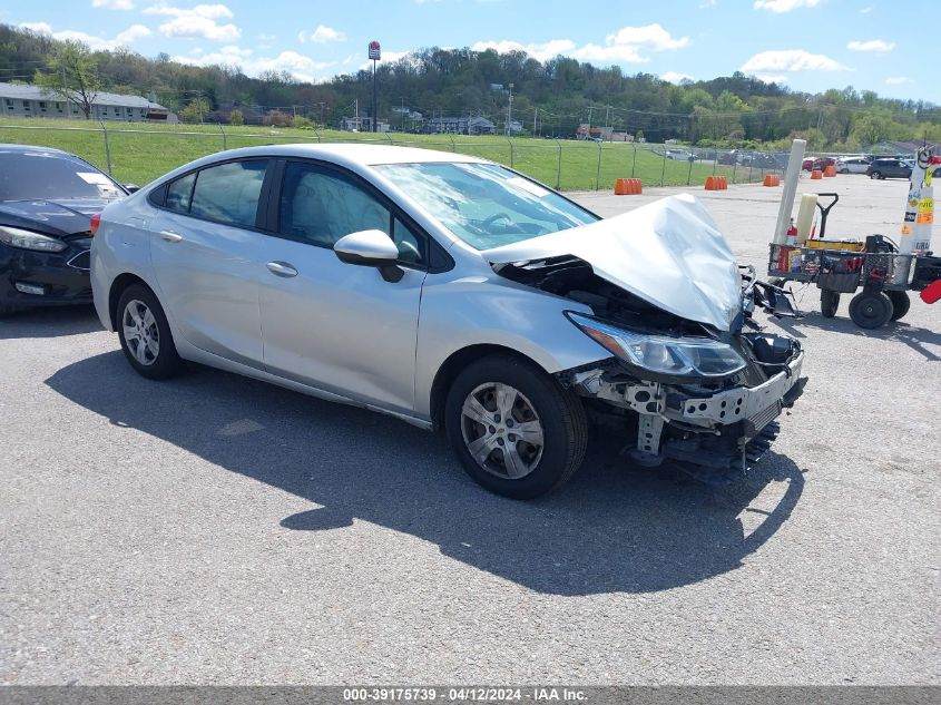 2017 Chevrolet Cruze Ls Auto VIN: 1G1BC5SM4H7121400 Lot: 39175739