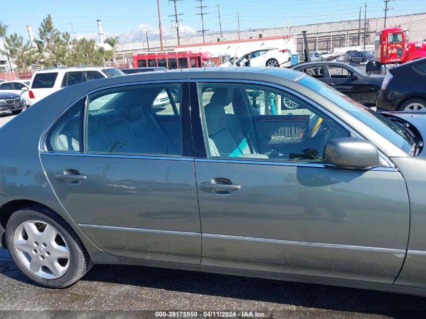 2004 Lexus Ls 430 VIN: JTHBN36F540166414 Lot: 39175950