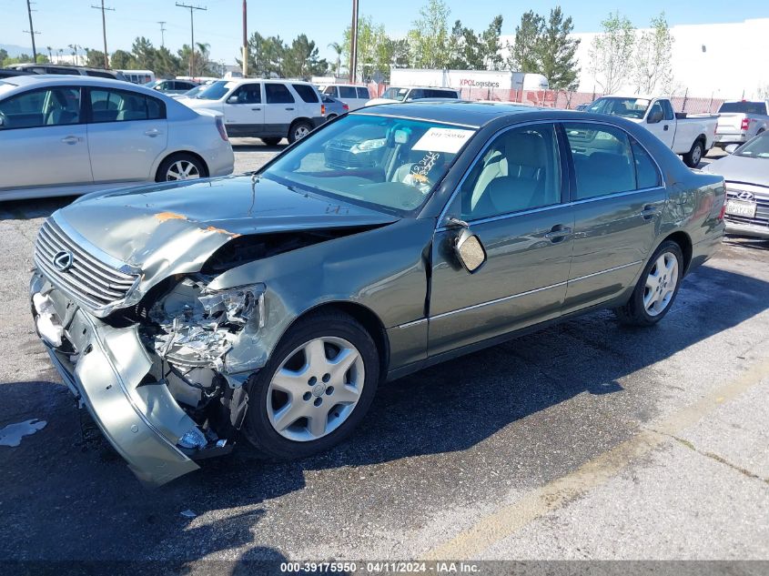 2004 Lexus Ls 430 VIN: JTHBN36F540166414 Lot: 39175950