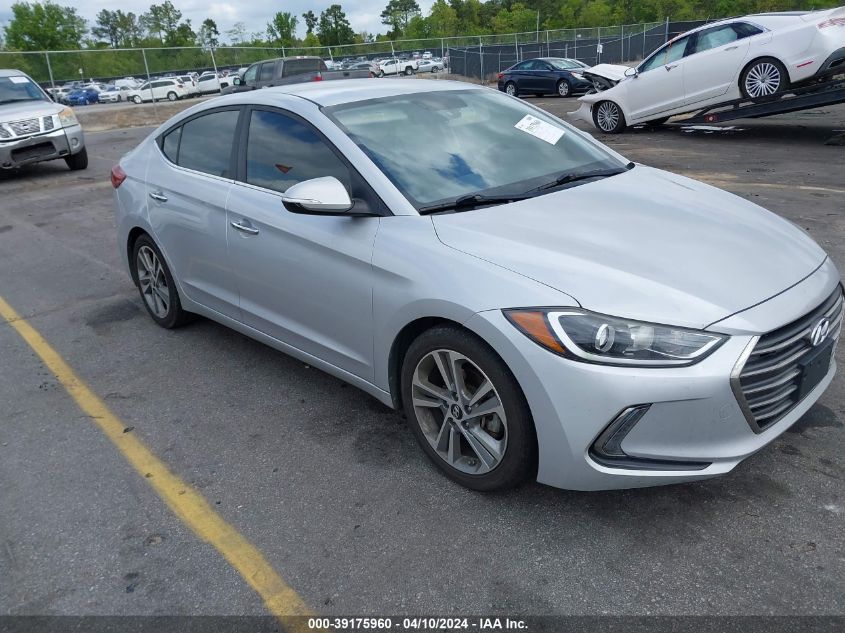 KMHD84LF4HU118957 | 2017 HYUNDAI ELANTRA