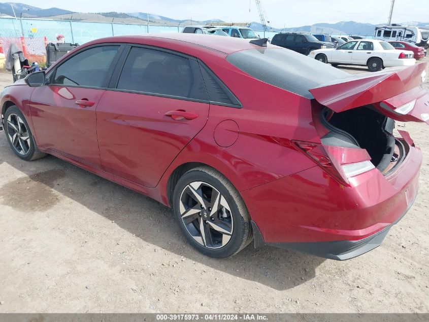 2023 HYUNDAI ELANTRA SEL - KMHLS4AG3PU621872