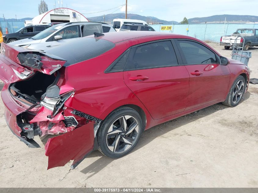 2023 HYUNDAI ELANTRA SEL - KMHLS4AG3PU621872