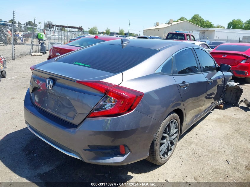 2021 HONDA CIVIC 1.5L I-4 DI, DOHC, V(VIN: 19XFC1F35ME200751
