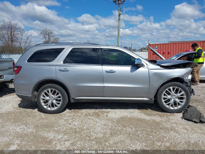 2017 Dodge Durango Sxt Rwd VIN: 1C4RDHAG5HC650992 Lot: 39176005