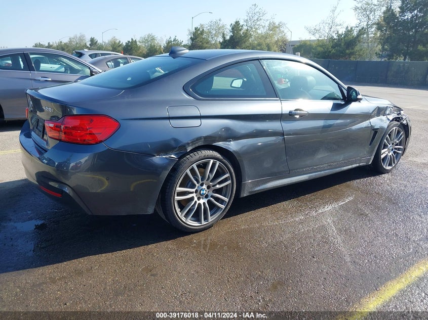 2016 BMW 428I VIN: WBA3N3C58GF712963 Lot: 39176018