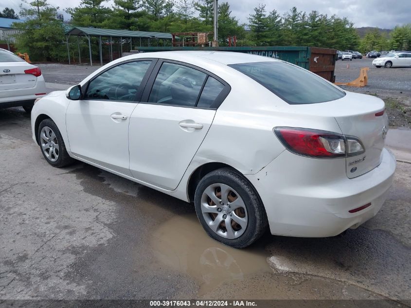 JM1BL1TG9D1851664 | 2013 MAZDA MAZDA3