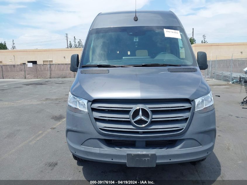 2020 Mercedes-Benz Sprinter 2500 High Roof V6 VIN: W1W4ECHY9LT038154 Lot: 39176104