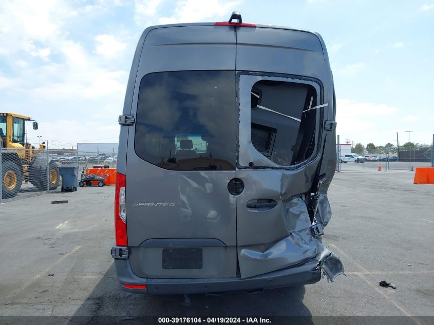 2020 Mercedes-Benz Sprinter 2500 High Roof V6 VIN: W1W4ECHY9LT038154 Lot: 39176104