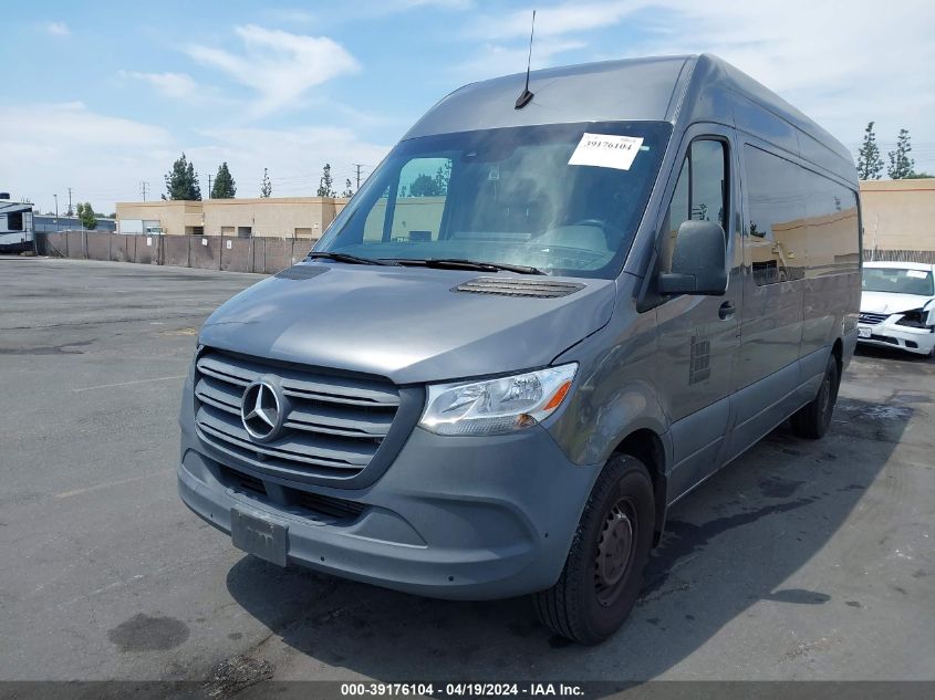 2020 Mercedes-Benz Sprinter 2500 High Roof V6 VIN: W1W4ECHY9LT038154 Lot: 39176104