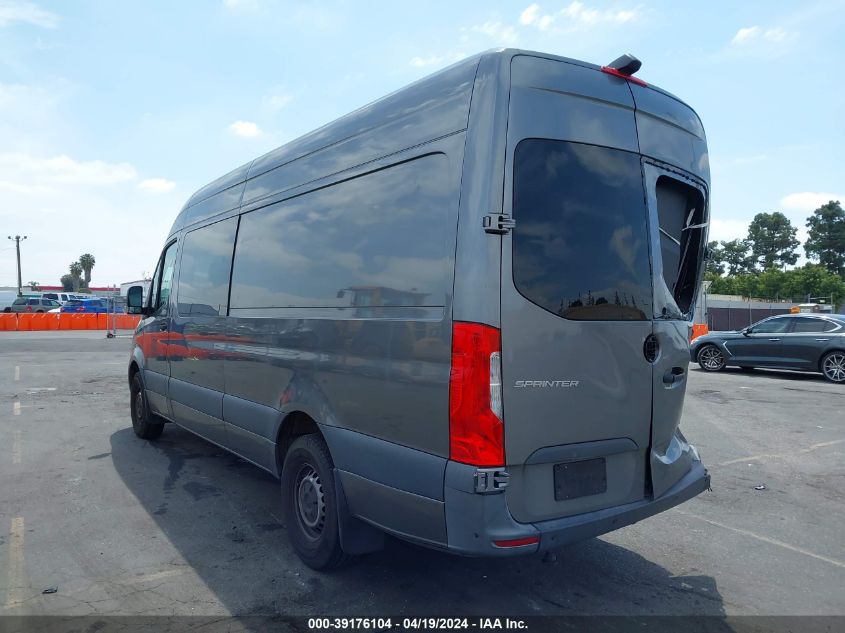 2020 Mercedes-Benz Sprinter 2500 High Roof V6 VIN: W1W4ECHY9LT038154 Lot: 39176104