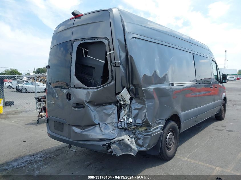 2020 Mercedes-Benz Sprinter 2500 High Roof V6 VIN: W1W4ECHY9LT038154 Lot: 39176104