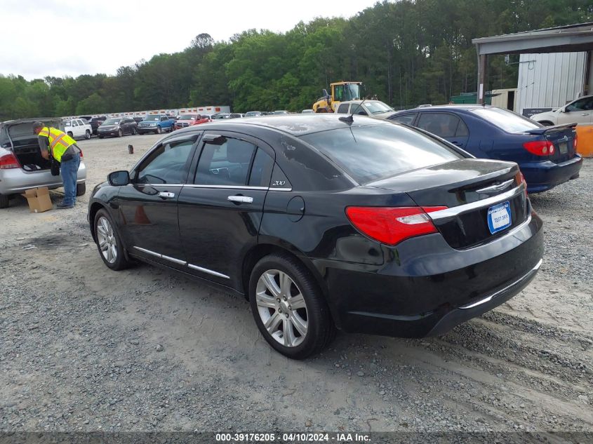 1C3CCBBB9CN267664 | 2012 CHRYSLER 200