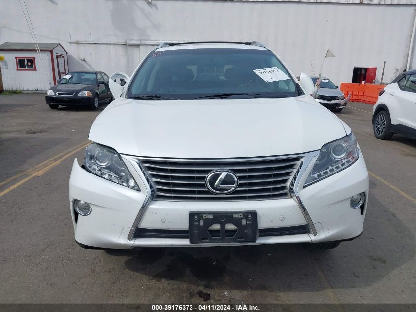 2013 Lexus Rx 350 VIN: 2T2BK1BAXDC156116 Lot: 39176373