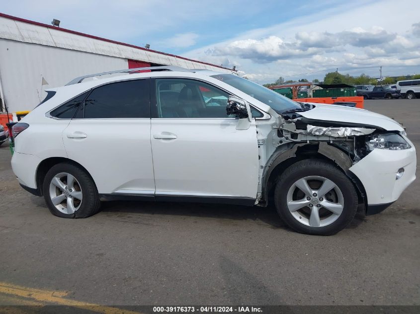 2013 Lexus Rx 350 VIN: 2T2BK1BAXDC156116 Lot: 39176373