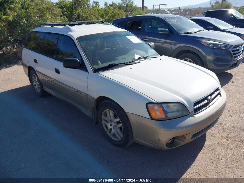 2001 Subaru Outback VIN: 4S3BH665217662355 Lot: 39176408