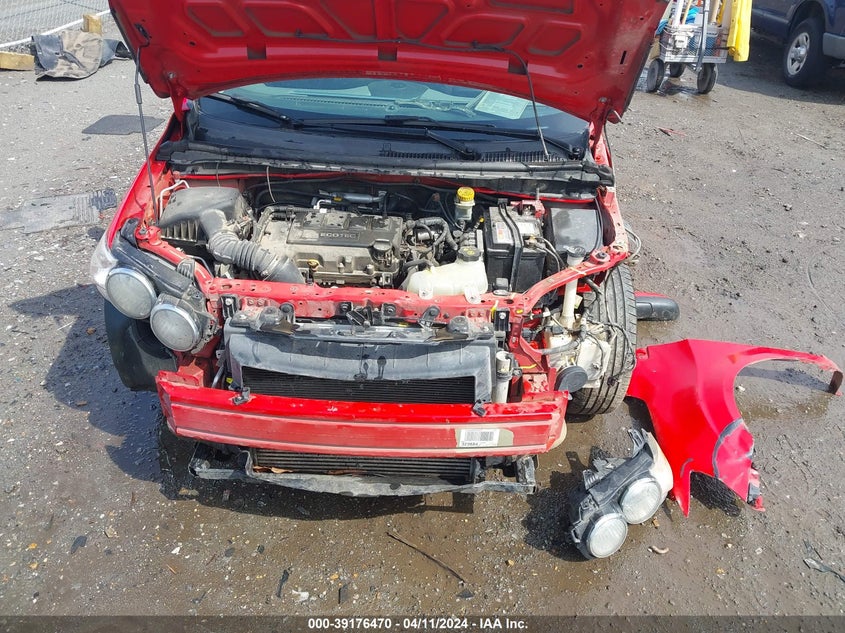 2014 CHEVROLET SONIC LT MANUAL - 1G1JD6SB6E4130125