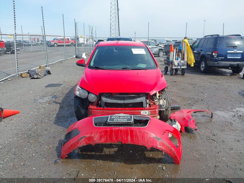 2014 CHEVROLET SONIC LT MANUAL - 1G1JD6SB6E4130125