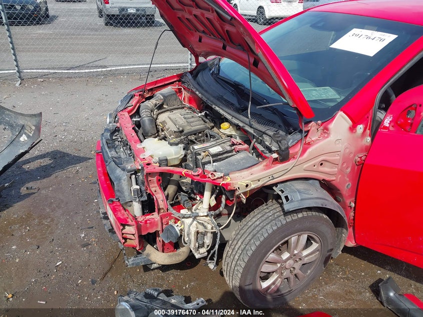 2014 CHEVROLET SONIC LT MANUAL - 1G1JD6SB6E4130125