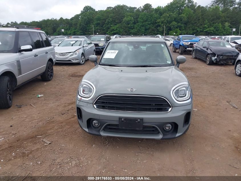 2022 Mini Countryman Cooper VIN: WMZ43BR05N3N72436 Lot: 39176533