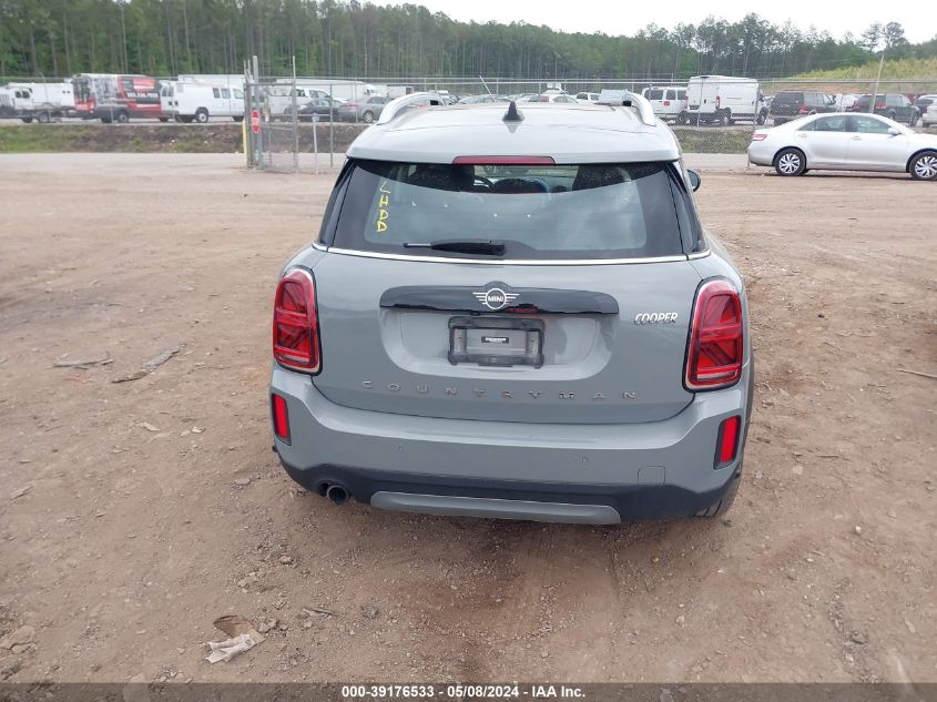 2022 Mini Countryman Cooper VIN: WMZ43BR05N3N72436 Lot: 39176533